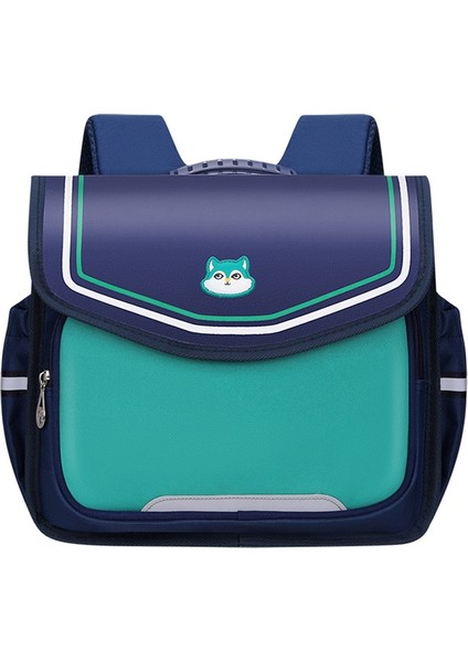 Yükü Azaltmak ve Omurgayı Korumak Için Yeni Ingiliz Yatay Versiyon Kapaklı Çocuk Sırt Çantası Anaokulu Okul Çantası (Yurt Dışından)