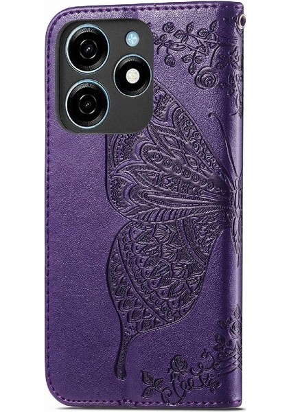 Tecno Spark 20C Kelebek Çok Renkli Cüzdan Iş Için Flip Case (Yurt Dışından) fırsatları