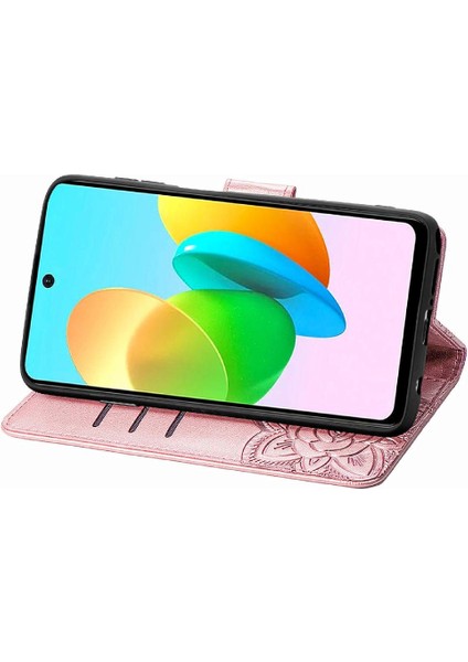 Tecno Spark 20C Kelebek Çok Renkli Cüzdan Iş Için Flip Case (Yurt Dışından)