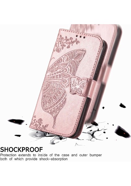 Tecno Spark 20C Kelebek Çok Renkli Cüzdan Iş Için Flip Case (Yurt Dışından)