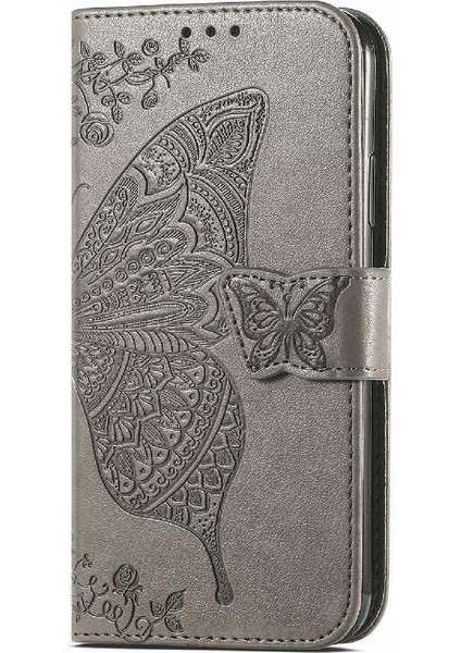 Tecno Spark 20C Kelebek Çok Renkli Cüzdan Iş Için Flip Case (Yurt Dışından)