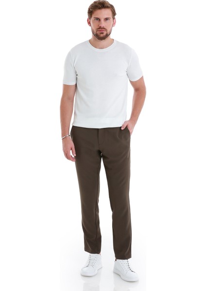 Beyaz Regular Fit Düz Bisiklet Yaka Rayon Triko Tişört fiyatları