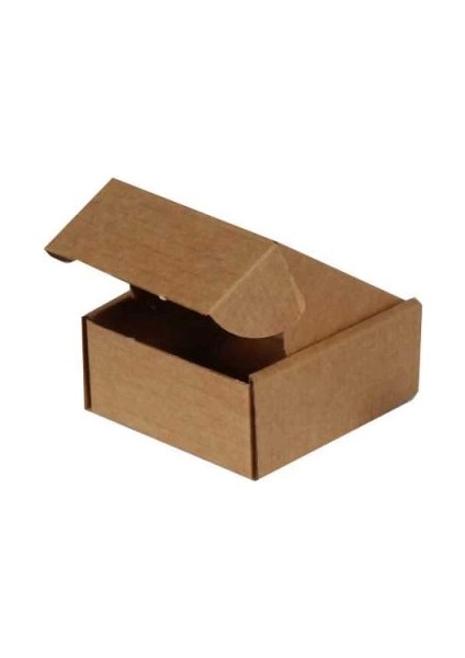 10 x 10 x 4,5 cm Kilitli Kutu - Kraft