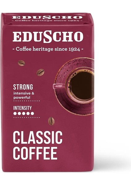 Eduscho Classic Coffee Strong Öğütülmüş Filtre Kahve 250 gr x 4 Adet