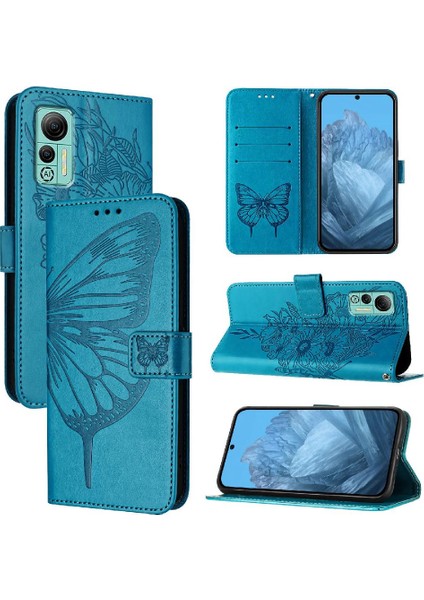 Ulefone Not 14 Premium Deri Kabartma Kelebek Manyetik Kapak Için Kılıf (Yurt Dışından) indirimleri