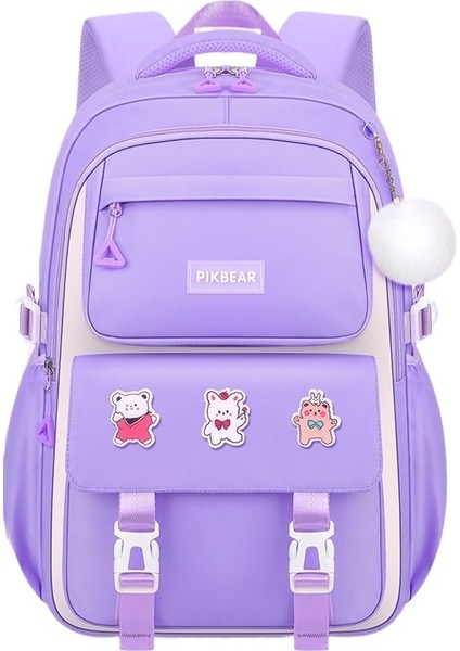 1-3-6. Sınıf Ilkokul Öğrencileri Için Kız Çocuk Okul Çantaları, Çocuklar Için Ultra Hafif ve Yük Azaltıcı, Büyük Kapasiteli Kız Çocuk Sırt Çantaları (Yurt Dışından)