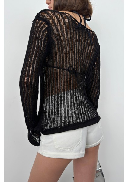 Ajurlu Uzun Kol Bluz fırsatları