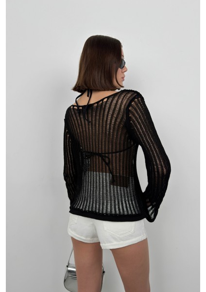 Ajurlu Uzun Kol Bluz indirimleri