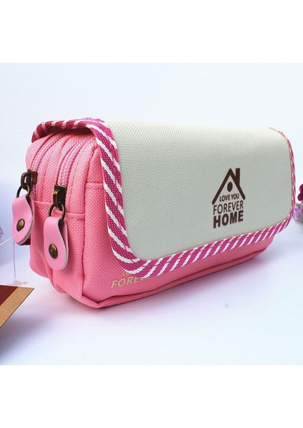 Erkek ve Kadın Ilkokul ve Ortaokul Öğrencileri Için Çok Katmanlı Yaratıcı Basit Lacivert Tarzı Panjur Kırtasiye Kutusu (Yurt Dışından)