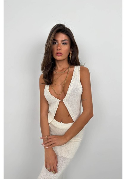 Askılı Dokulu Bluz modelleri