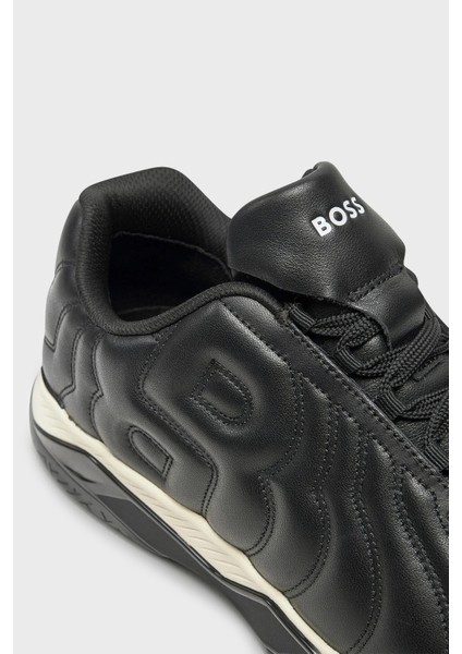 Deri Logolu Sneaker Ayakkabı Erkek Ayakkabı 50523190 001 fiyatları