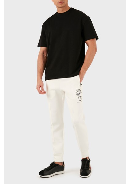 Pamuklu Regular Fit Jogger Spor Pantolon Erkek Pantolon Em000012 Af10013 U0003