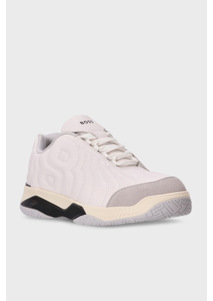 Deri Logolu Sneaker Ayakkabı Erkek Ayakkabı 50523190 100 fiyatları