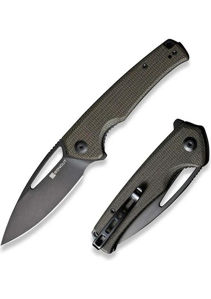Mims Micarta Dark Green Black Blade Çakı fiyatları