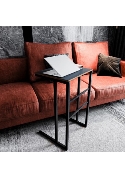 Bilgisayar Sehpası Laptop Masası Notebook Standı Füme 1410