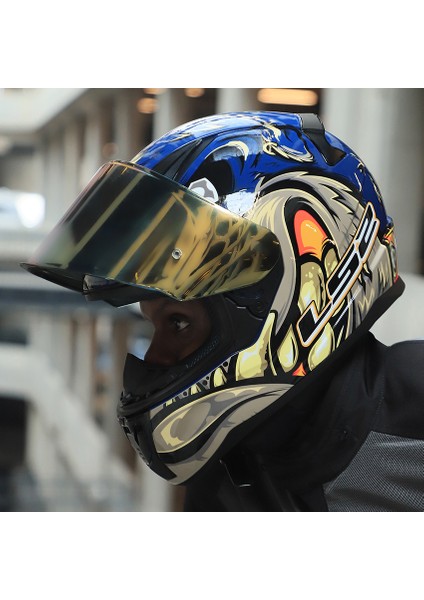 Rapıd 2 Spox Mavi-Gri Kask
