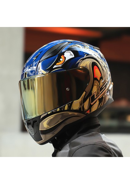 Rapıd 2 Spox Mavi-Gri Kask