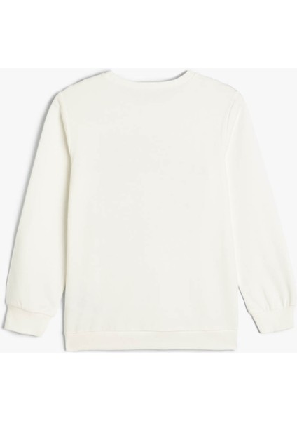 Kız Çocuk Sweatshirt Ekru 5WKG10340AK fiyatları