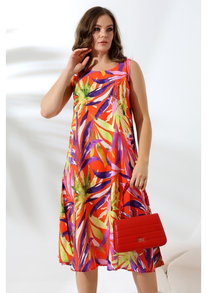 Yazlık Askılı Viskon Elbise 2691 fırsatları