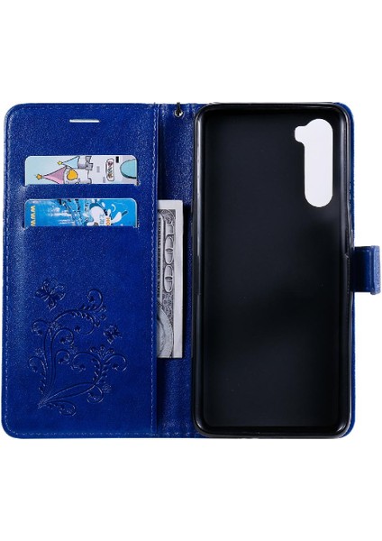 Kart Yuvası Standı Manyetik ile Oneplus Nord Darbeye Kapak Için Flip Case (Yurt Dışından) modelleri