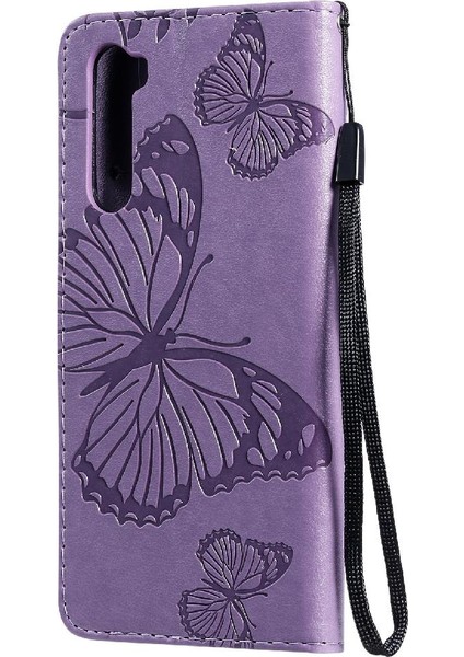 Kart Yuvası Standı Manyetik ile Oneplus Nord Darbeye Kapak Için Flip Case (Yurt Dışından) indirimleri