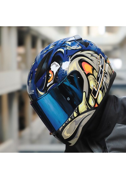 Rapıd 2 Spox Mavi-Gri Kask