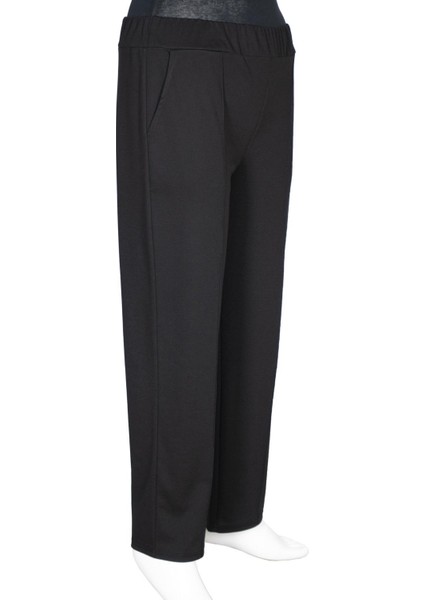 Kadın Bella Büyük Beden Çimalı Yan Cepli Siyah Pantolon fiyatları