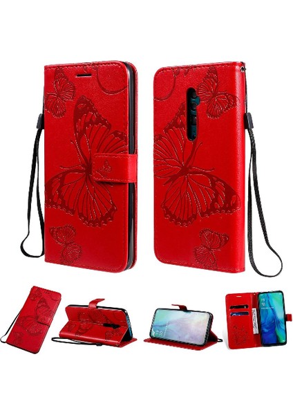 Kart Yuvası Standı Pu ile Oppo 10X 10X Zoom Darbeye Dayanıklı Kapak Için Flip Case (Yurt Dışından)