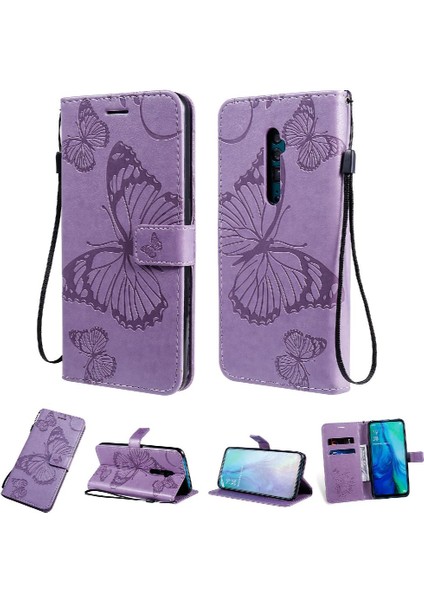Kart Yuvası Standı Pu ile Oppo 10X 10X Zoom Darbeye Dayanıklı Kapak Için Flip Case (Yurt Dışından)