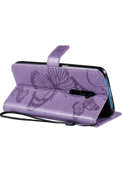 Kart Yuvası Standı Pu ile Oppo 10X 10X Zoom Darbeye Dayanıklı Kapak Için Flip Case (Yurt Dışından)