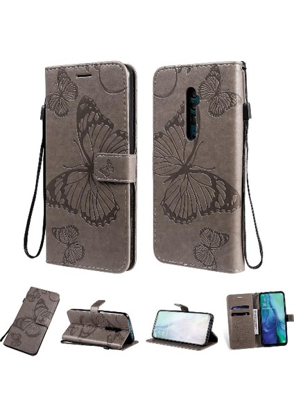 Kart Yuvası Standı Pu ile Oppo 10X 10X Zoom Darbeye Dayanıklı Kapak Için Flip Case (Yurt Dışından)