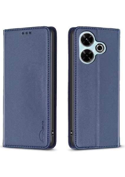 GX Boutique Xiaomi Poco M6 4g Çoklu Kart Yuvası Çok Renkli Cüzdan Deri Için Flip Case (Yurt Dışından)