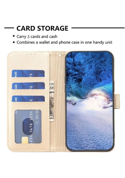 GX Boutique Xiaomi Poco M6 4g Iş Ekleme Yonca Çok Renkli Cüzdan Için Flip Case (Yurt Dışından)