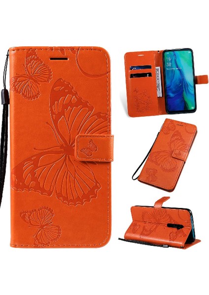 Kart Yuvası Standı Pu ile Oppo 10X 10X Zoom Darbeye Dayanıklı Kapak Için Flip Case (Yurt Dışından)