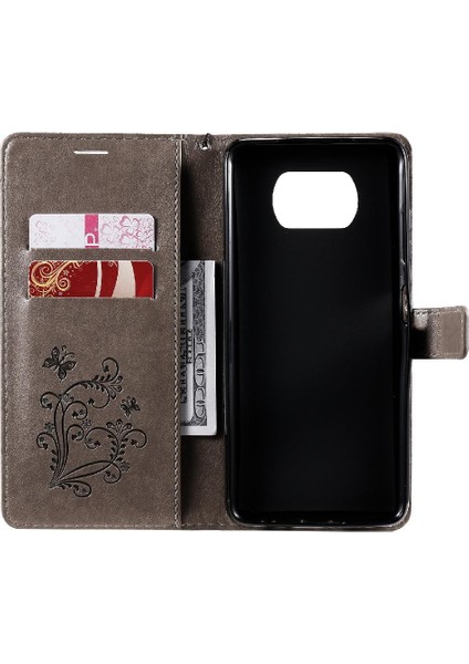 Xiaomi Poco X3 Için Flip Case/x3 Pro/x3 Nfc Pu Deri Flip Kickstand Kapak (Yurt Dışından)