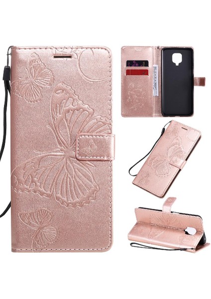 Xiaomi Redmi Not 9 Için Flip Case Pro/kart Yuvası Standı ile 9s Manyetik Pu (Yurt Dışından)