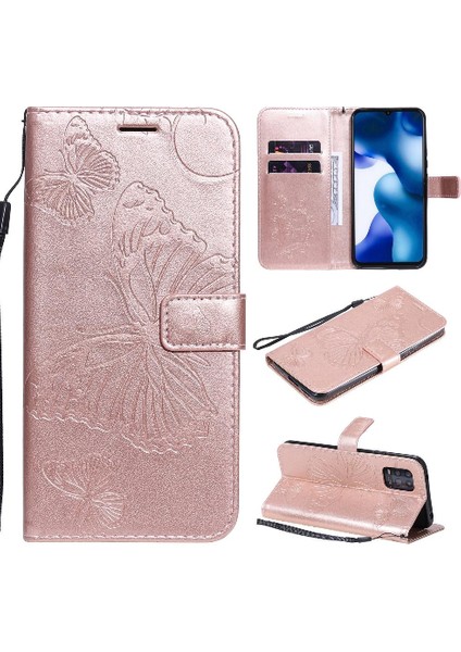 Xiaomi 10 Lite 5g Flip Case Kickstand Manyetik Kapak Pu Deri (Yurt Dışından)
