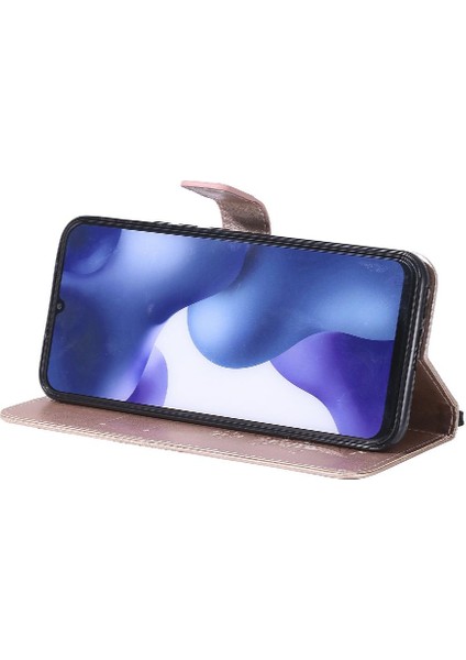 Xiaomi 10 Lite 5g Flip Case Kickstand Manyetik Kapak Pu Deri (Yurt Dışından)