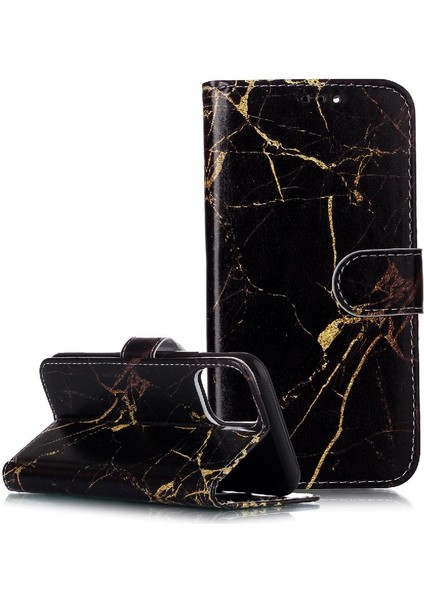 Iphone 11 Için Flip Case Pro Max Tam Koruma Manyetik Kart Yuvaları Tutucu (Yurt Dışından)