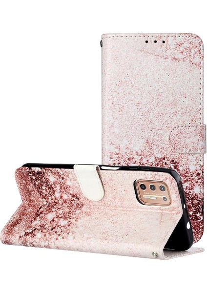 Motorola Moto G9 Artı Kart Yuvaları Tutucu Tam Koruma Pu Için Flip Case (Yurt Dışından)