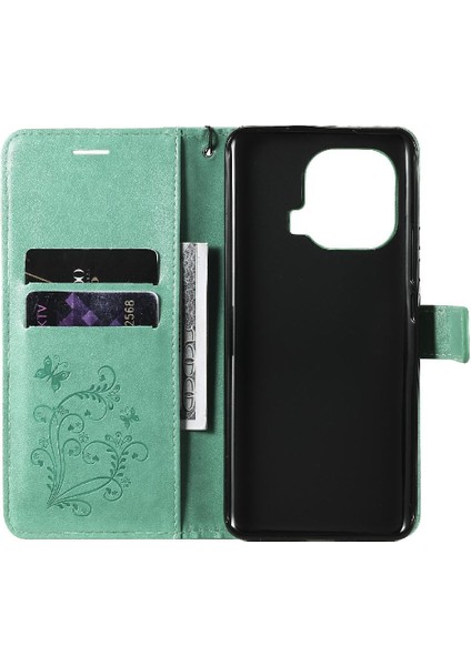 Kart Yuvası Standı ile Xiaomi 11 Pro Için Flip Case Darbeye Kapak Pu (Yurt Dışından) modelleri