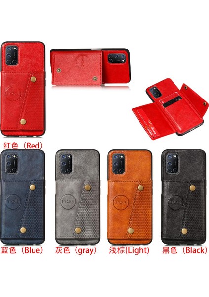 Realme 8i Darbeye Koruyucu Cüzdan Kılıf Kickstand Kart Için Cüzdan Kılıf (Yurt Dışından) modelleri