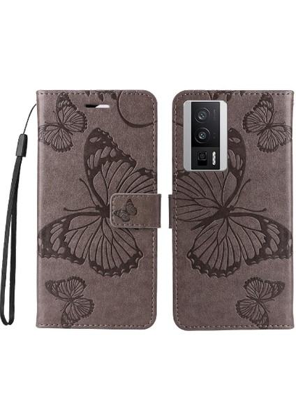 Xiaomi Redmi Için Flip Case K60 Pro Darbeye Kapak Pu ile Manyetik Kapak (Yurt Dışından)
