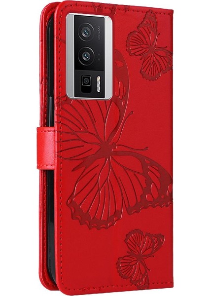 Xiaomi Redmi Için Flip Case K60 Pro Darbeye Kapak Pu ile Manyetik Kapak (Yurt Dışından)