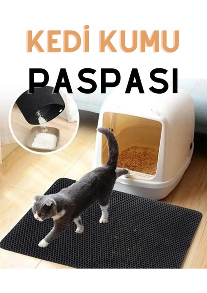 Elekli Kedi Kumu Paspası