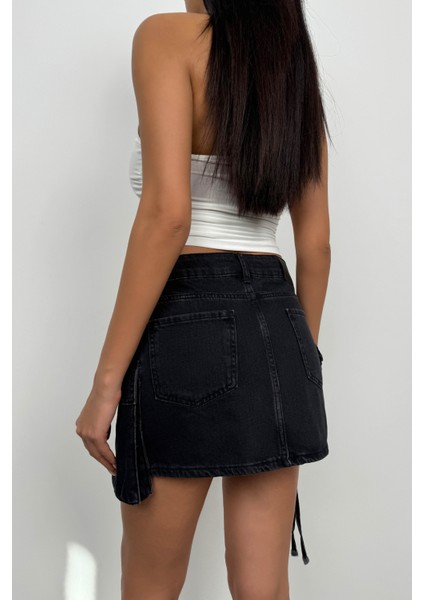 Kargo Cep Mini Denim Etek indirimleri