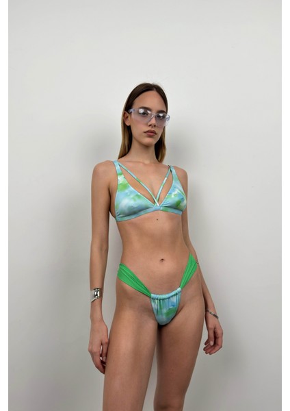 Biye Detay Büzgülü Bikini Takım fiyatları