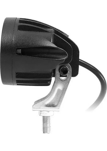 LED Spot Işık ve Beyaz Projektör Lens Oval Çift Gözlü LED Off Road Lamba Motosiklet ve Iş Makinesi Projektörü 12V-85V indirimleri