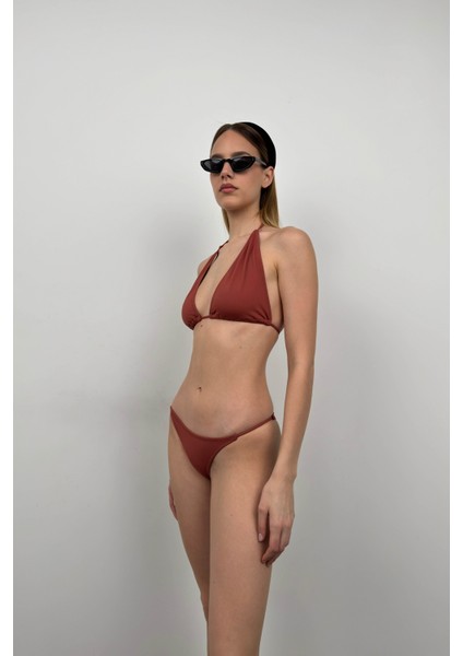 Üçgen Büzgülü Bikini Takım fiyatları