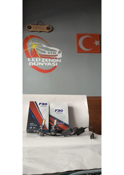 F30 H7UYUMLU Zenon Takımı 15000LÜMEN3RENK Buzmavi,limon Sarı,beyaz Modlu Aç Kapa Renk Değişimi indirimleri